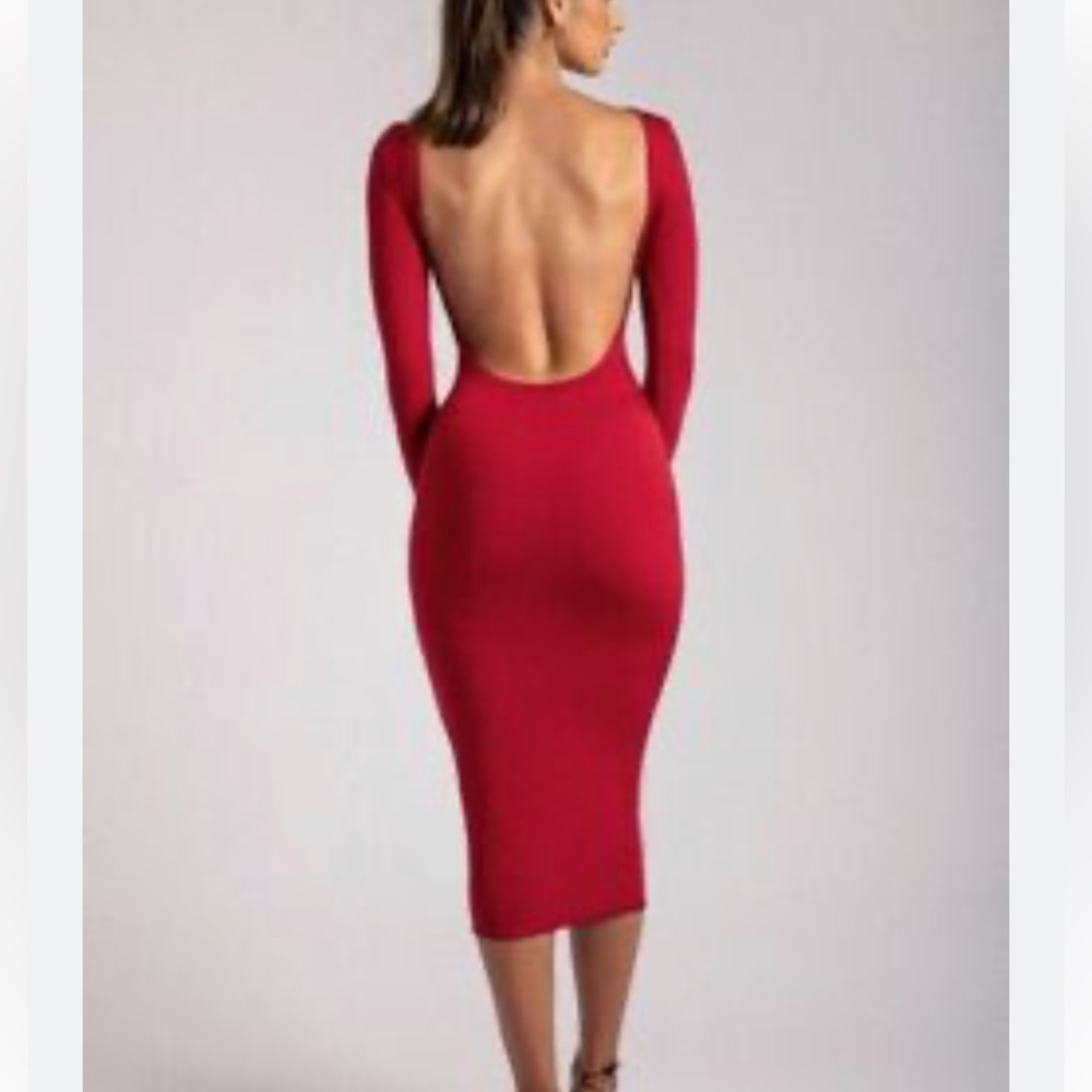 Meshki backless dress